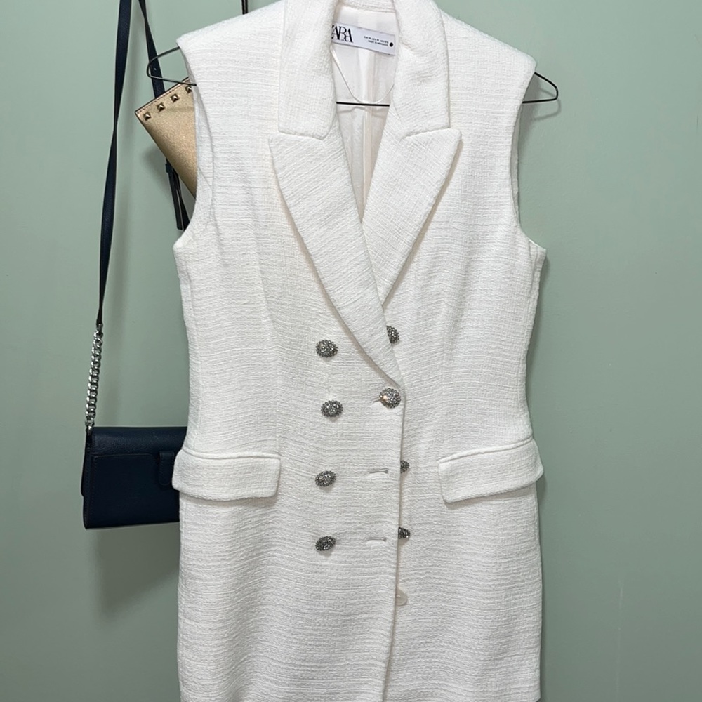 Zara blazer dress worned once